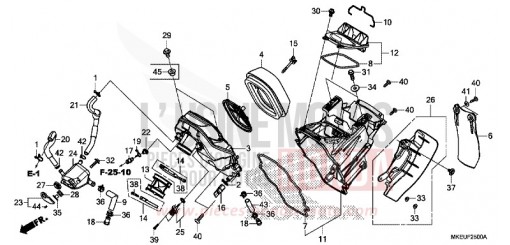 AIR CLEANER CRF450LK de 2019